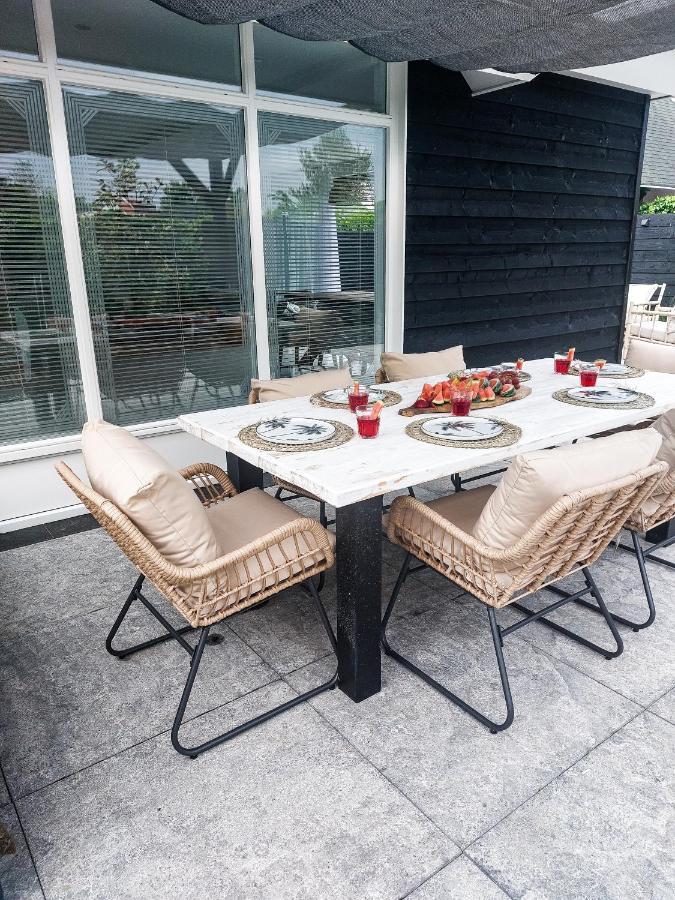Luxe Vakantiehuis Nova Met Zwembad 奥德多普 外观 照片
